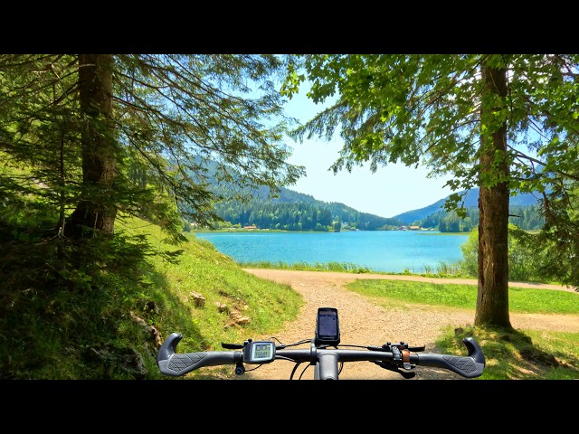 Bavaria's Secret Paradise: Cycling 3 Alpine Lakes | POV 4k