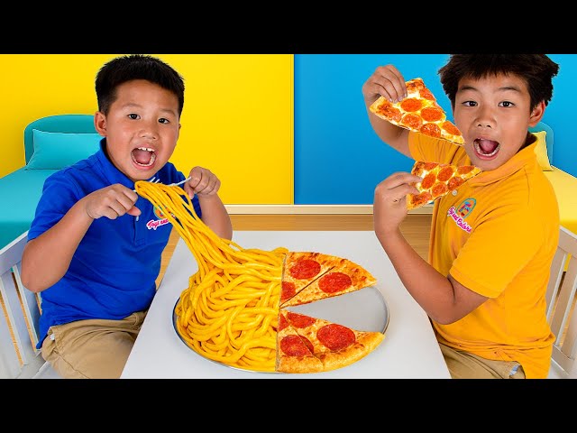 Kaden & Eric Learn Good Habits vs Bad Habits with Friend Emma