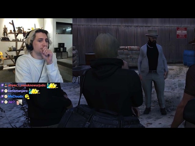xQc Joins the Cartel | Nopixel V GTA RP