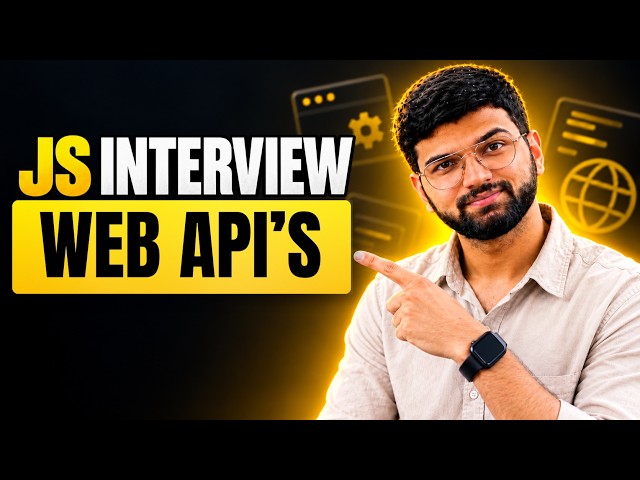 JavaScript Web APIs Explained: Fetch, Timers & DOM Events | Interview Questions