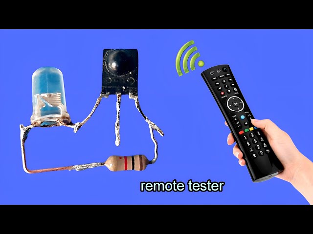 How to Make a DIY Remote Tester: Because Your TV Shouldn't Get All the Attention!