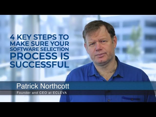 4 key steps for successful software selection