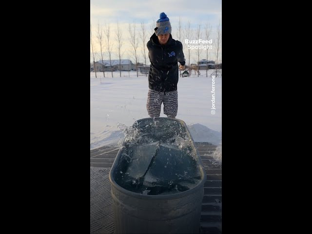 ice baths for mental health? #shorts