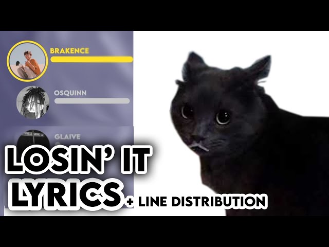 Losin' It - Brakence, Glaive, Ericdoa, Osquinn, Kmoe, Valentine \\ LYRICS + Line Distribution