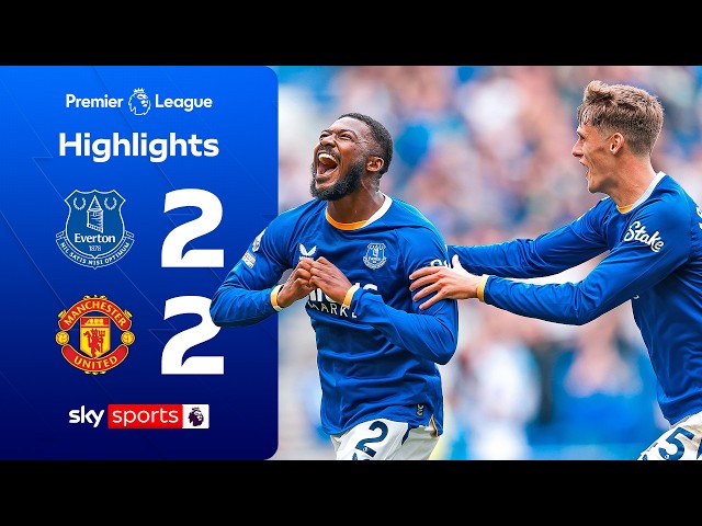 Maitland-Niles 96th-min STUNNER snatches point 🔥 | Everton 2-2 Man Utd | Premier League Highlights