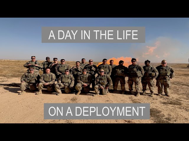A Day in the Life of a Deployed Infantryman