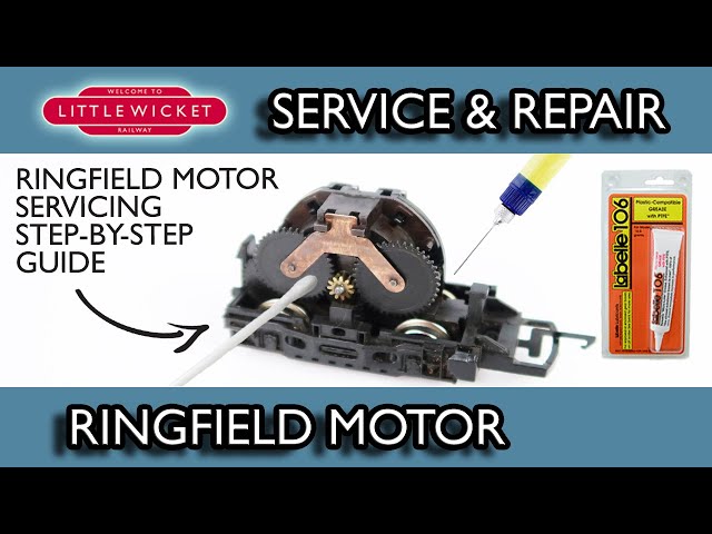 Servicing a Hornby Ringfield Motor - Step-By-Step Guide 🛠