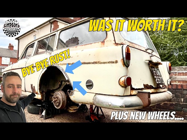 REPAIRING THE STRUCTURAL RUST ISSUES - Barn Find Volvo Amazon Estate