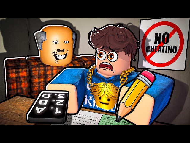 ROBLOX CHEAT DURING TEST..