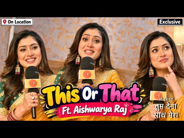 Exclusive THIS or THAT segment With Aradhya Aka Aishwarya Raj B || Oh Humnava Tum Dena Sath Mera