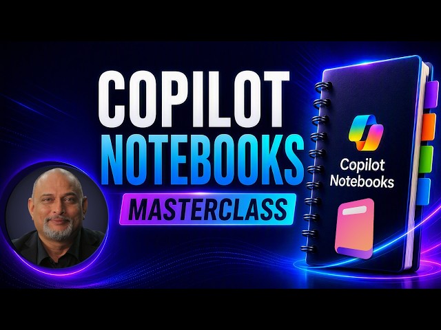 Why You Should Use Copilot Notebooks for Every Project - Files + Mails + Meetings + Chats one place