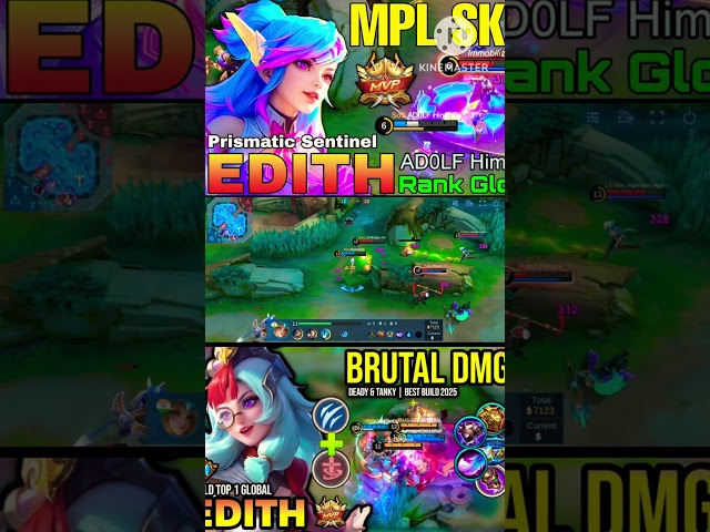 Edith BEST Build 2026! INSANE Damage & Tank Carry 😱 | Mobile Legends