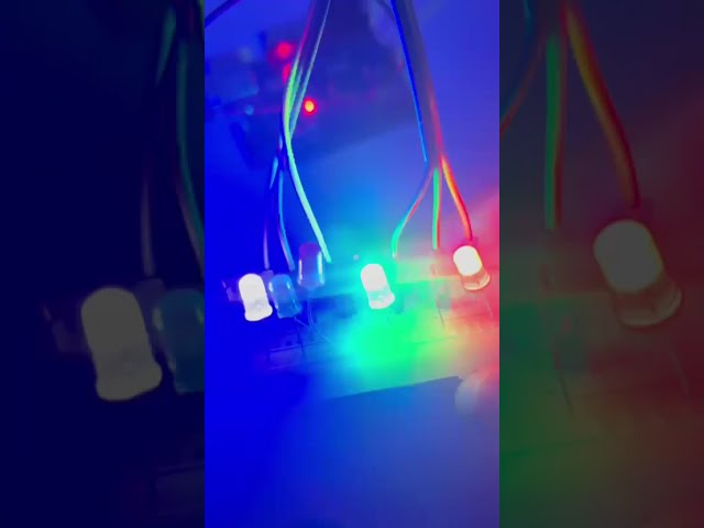 Arduino LED Experiment 🤖💡 | Beginner Project #shorts