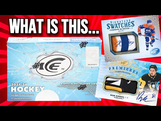 NO AUTO...?? 2025-26 Upper Deck ICE Hockey Hobby Box Opening !! 🔥