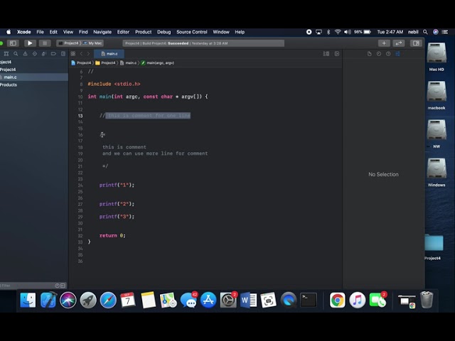 C Programming #5 -  Comments