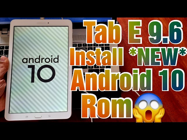 Samsung Galaxy Tab E 9.6 How to Install Android 10 Lineage0S 17.1 Rom (Android Q)