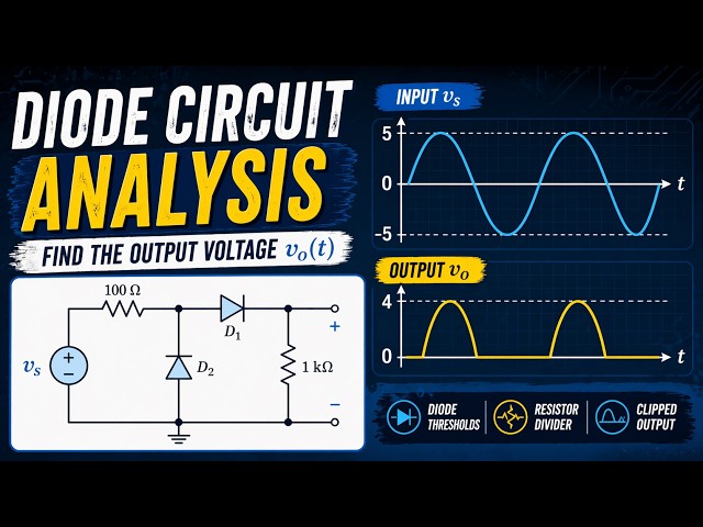 How to Sketch Voltages in Diode Circuits