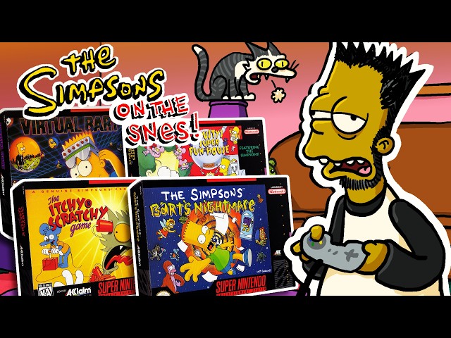 Why Were Simpsons SNES Games So WEIRD?