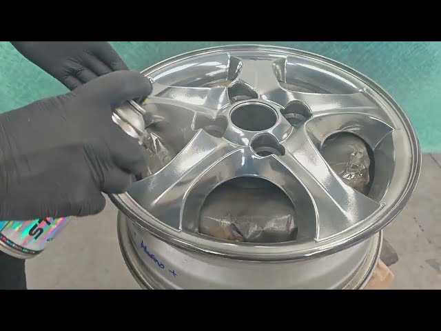 Pintar Llantas en Cromo: Tutorial Spray NeoChrome (Efecto Espejo Real)