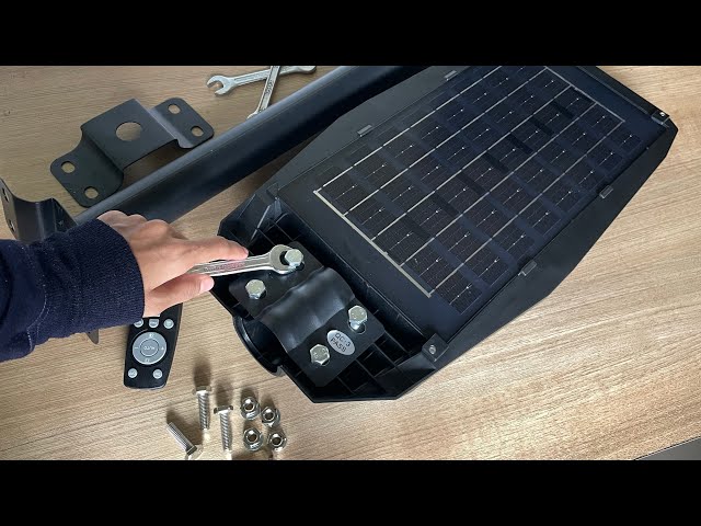 Solar Street LED Light Installation | Outdoor Solar Light for Home Garden
