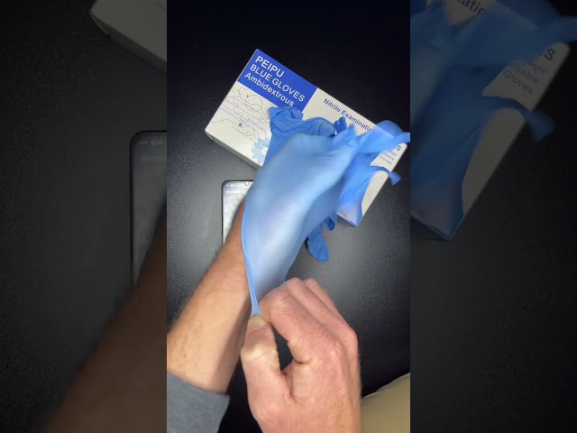 Speed Glove Test #examinationgloves
