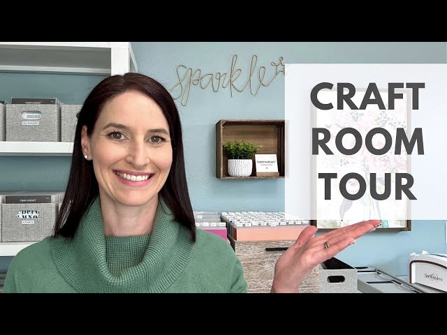 Craft Room Tour + Organization Ideas That Actually Work