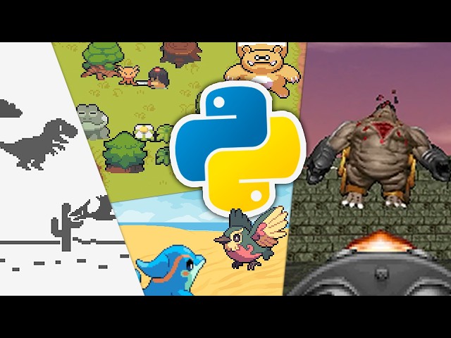 Python Game Development Full Course – Build 2D & 3D Games with Raylib