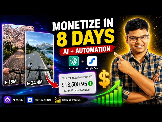 🚀I Made a Viral AI Cycle Video for FREE 🚴(Step by Step Tutorial)🔥