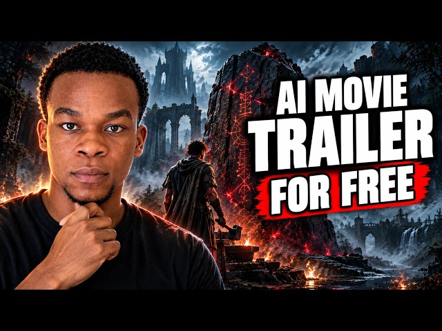 I Made a Hollywood-Style Movie Trailer With AI for FREE