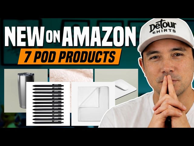 Thoughts on The 7 New Amazon POD Products! Worth It?
