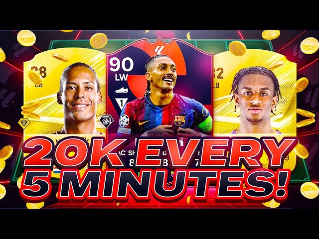 20K EVERY 5 MINS FC 27 BEST TRADING METHODS (EAFC 27 SNIPING FILTERS & FLIPPING)