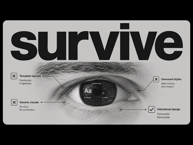 How A Graphic Designer MUST Think in 2026 To Survive!