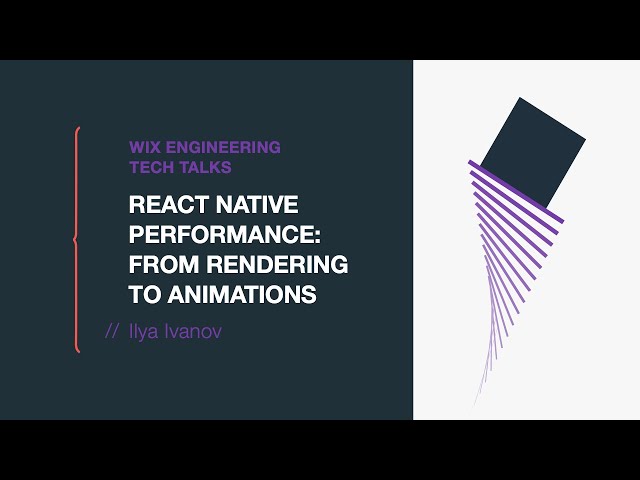 React Native Performance: from Rendering to Animations - Ilya Ivanov