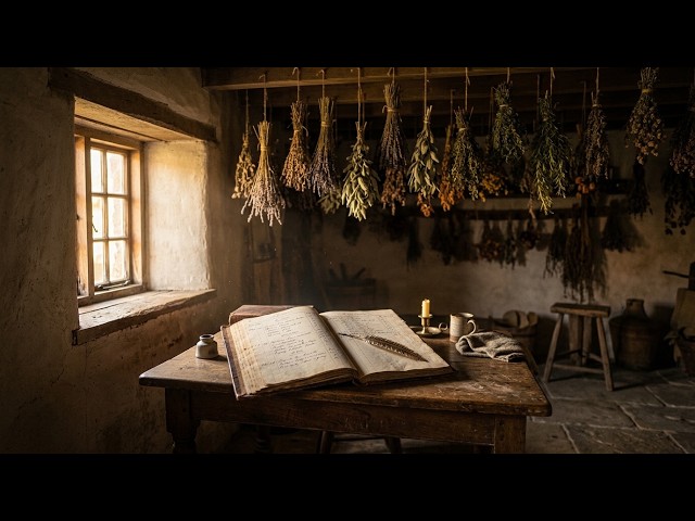 Boring History For Sleep | A Day in the Life of a Medieval Herbalist
