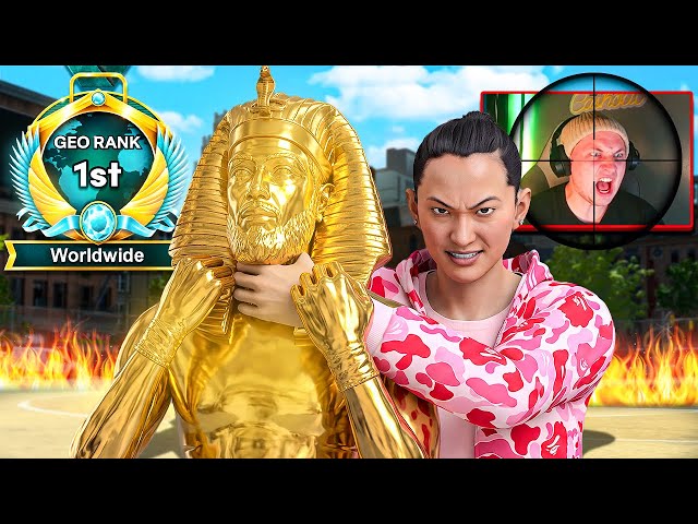 I Stream Sniped The #1 RANKED PLAYER and EXPOSED Him on NBA 2K27 