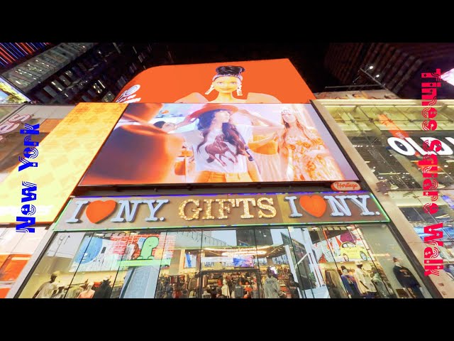 New York Times Square Walk