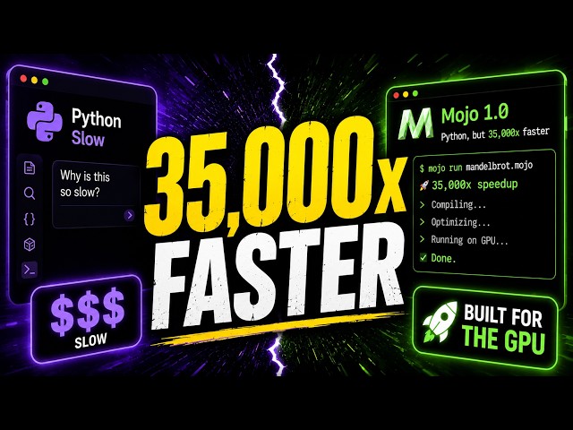 Mojo 1.0 just dropped, 35,000x faster than Python
