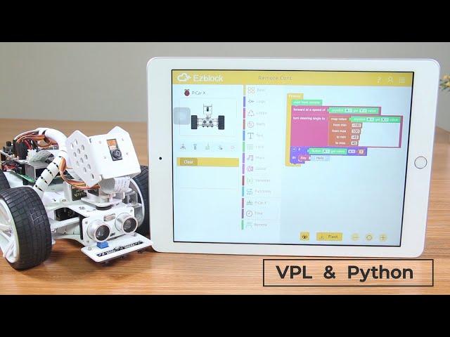 Picar-X - Smart Robot Car Kit for Raspberry Pi ,Support Ezblock visual programming and Python