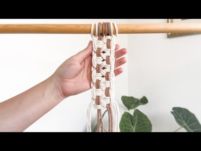 Square Knot Variation | DIY Tutorial