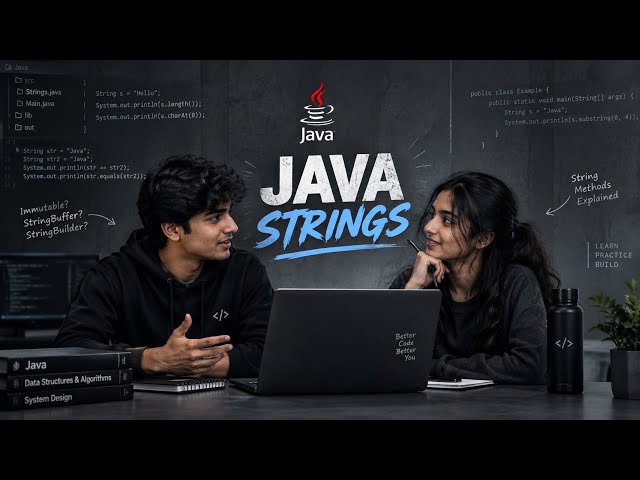 Java Strings Explained | String Pool, Immutability, StringBuffer, StringBuilder & More#java#strings