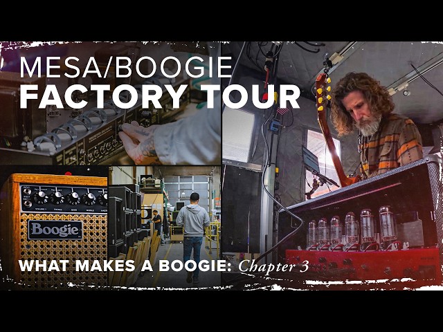 The MESA/Boogie Petaluma factory tour