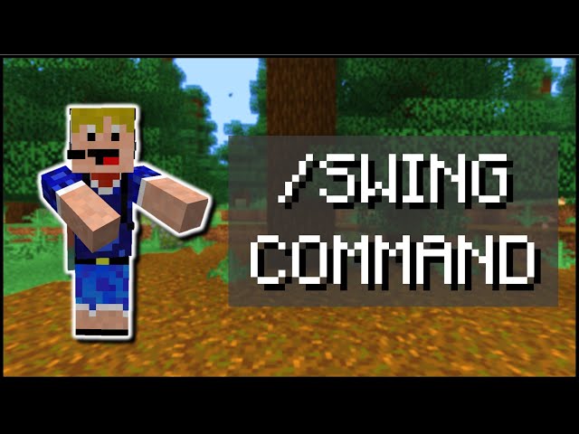 Minecraft 26.1 - How To Use The Swing Command
