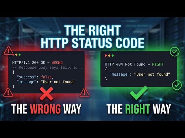 The Right HTTP Status Code for Every Situation