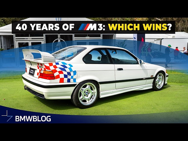 40 Years of BMW M3: Every Generation Ranked by BMW Classic USA