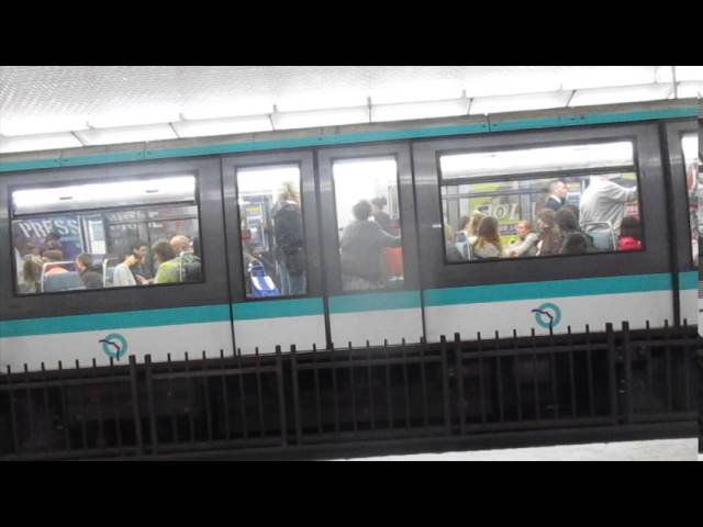 Audio: Paris Metro Train Approaching