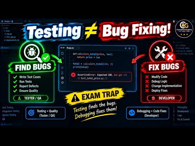 Software Testing Methodologies & STLC Full Lecture | Software Engineering