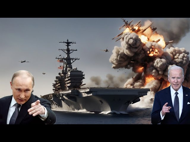 1 Minute Ago US F-16 Pilot Destroys Russian Aircraft Carrier Containing 700 Combat Zet