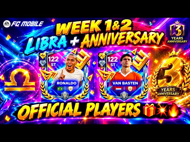TEAM REVIEW, 1&2nd LIBRA + ANNIVERSARY OFFICIAL PLAYERS LIST 😍🔥