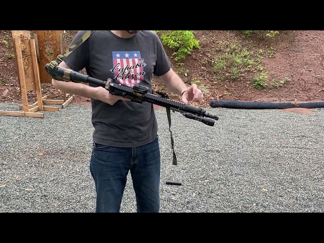 Rosco K9 12.5" SAGE Barrel test fire