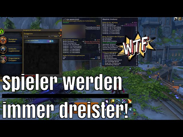 This development is absolutely HORRIBLE: The WoW community in Mythic+ is becoming more and more b...
